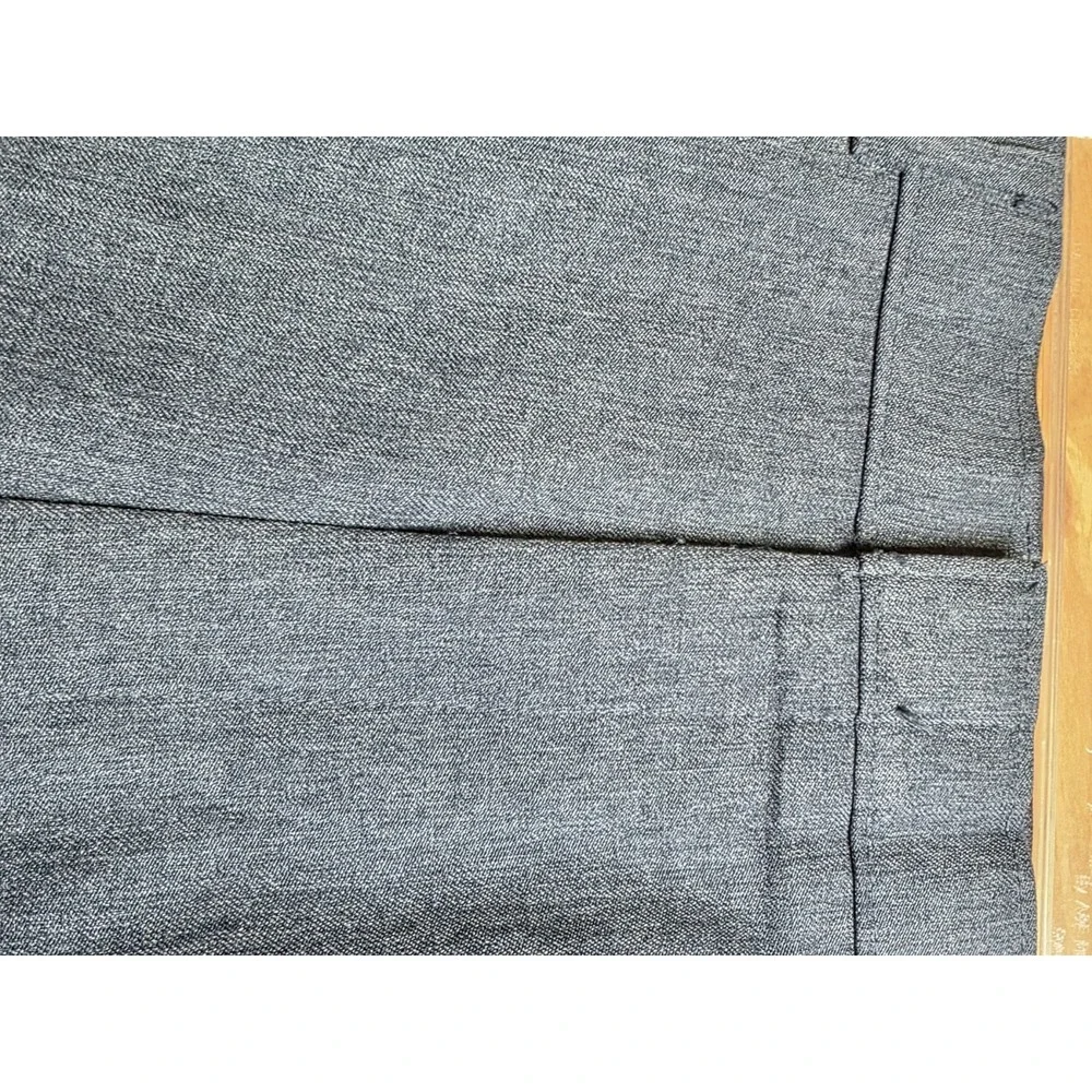 Action Slacks by Levi Strauss & Co. Men's 38x30 Dark Heather Gray Dress Pants